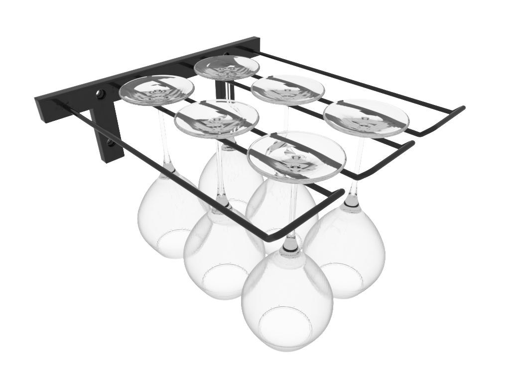 Wire Glass Racks | Metal Wine Racks